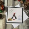 Penguin Luxury Christmas Card