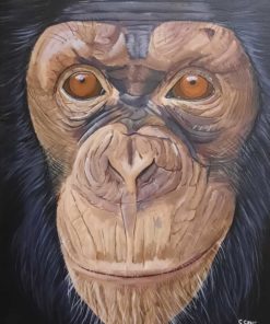 Original Painting Chimp