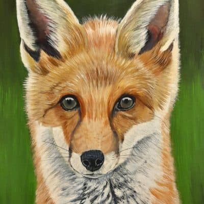 Original Fox Painting