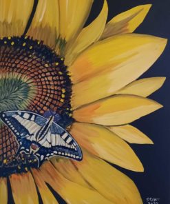 Original Sunflower Painting