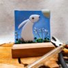 Fused Glass Hare