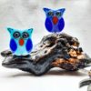 Fused Glass Owls