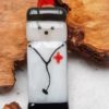 Fused Glass NHS Decoration