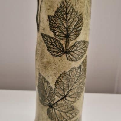 Foliage Embossed Vase