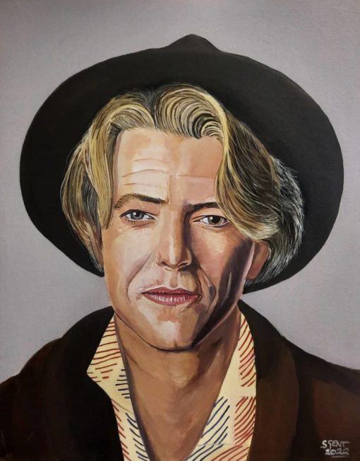 Original painting David Bowie
