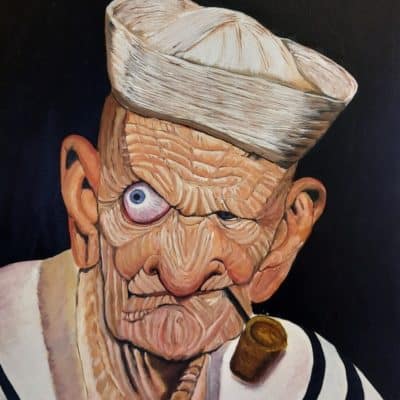 Original painting Popeye