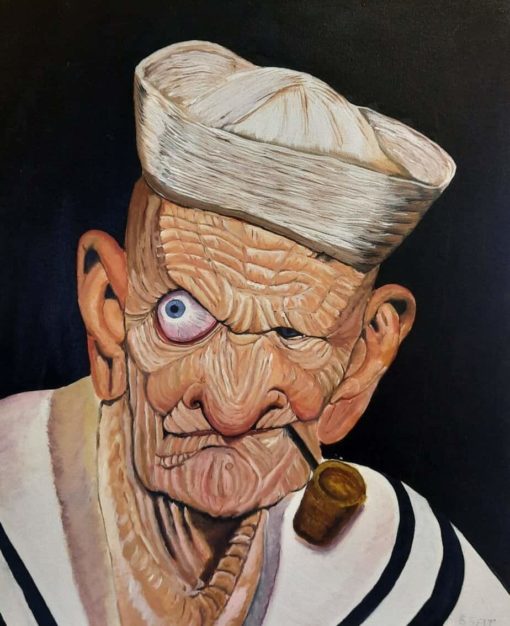 Original painting Popeye