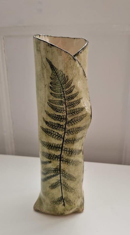 Ceramic Fern Vase