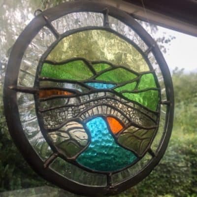 Stained Glass Window Hanging