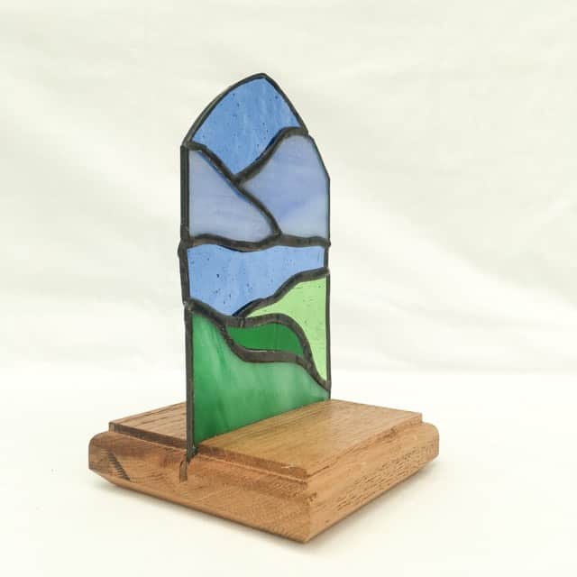 Stained Glass Stand | The Silk Purse Guild