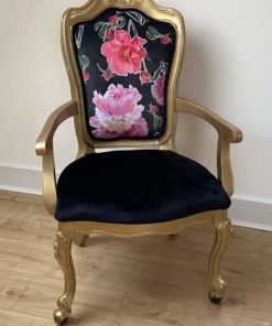 Gold Large Statement Chair