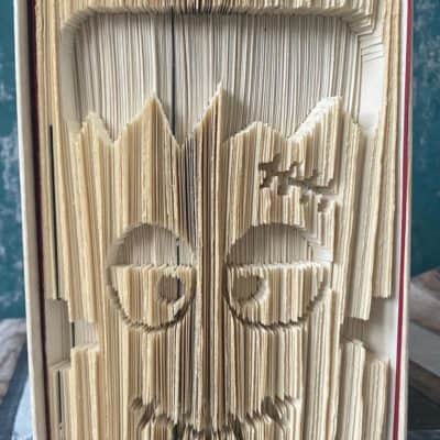 Frankenstein's Monster Folded Book