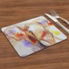 African elephant hardboard placemat