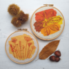 Autumn bundle of two embroidery kits