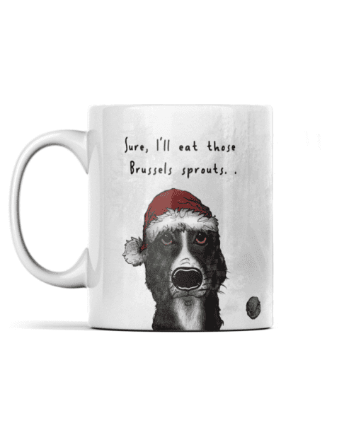 Border Collie Christmas Mug