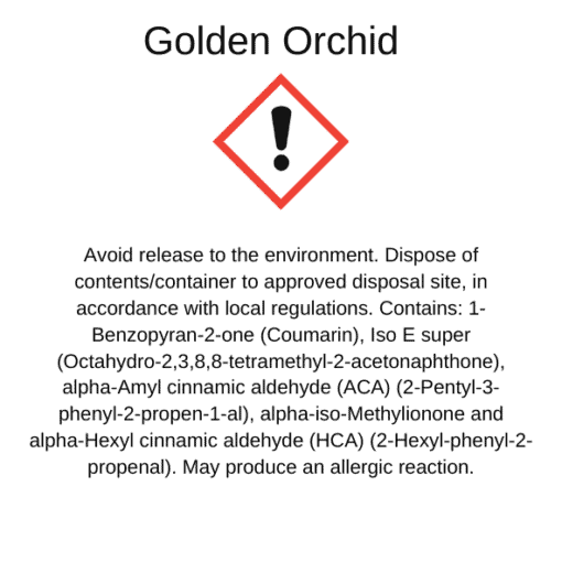 CLP information Golden Orchid