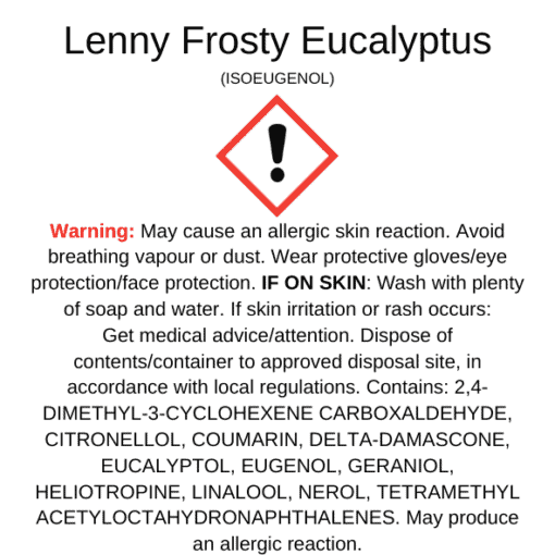 CLP information Lenny Frosty Eucalyptus
