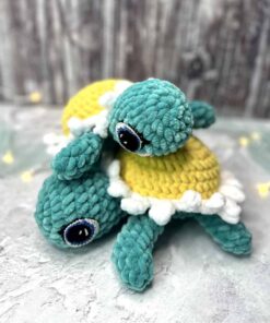 Crochet Plush Turtle