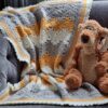 Crochet Zigzag Baby Blanket