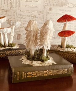 Display of Paper mushrooms
