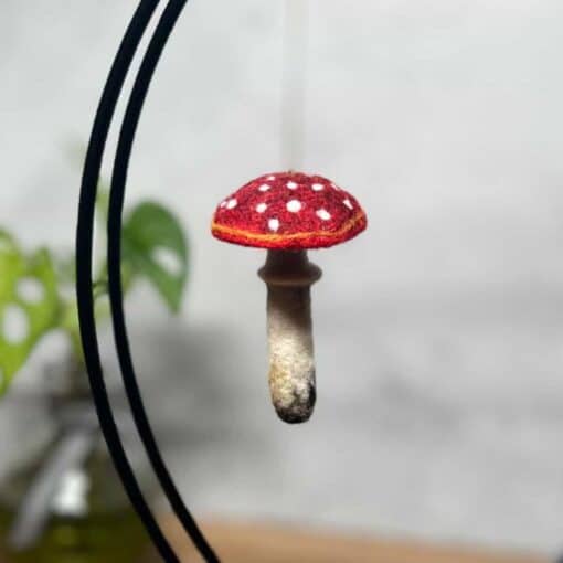 Felted mushroom Decoration
