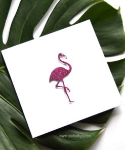 Flamingo Greeting Card