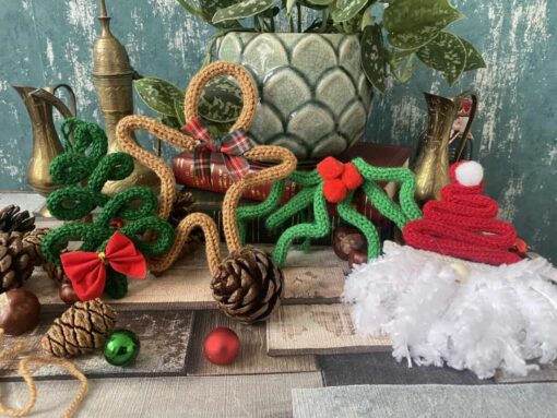 Knitted Christmas Ornaments