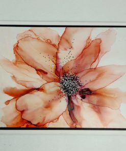 Peach Flower Print