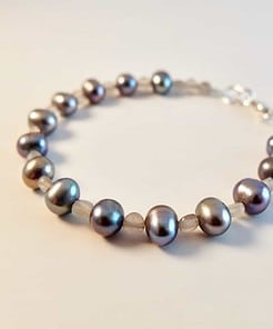 Pearl And Moonstone Bracelet