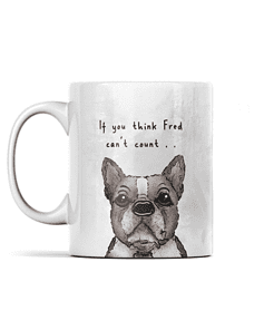 Personalised French Bulldog Mug