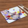 Colourful Rhino placemat