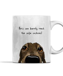 Personalised Sausage Dog Mug