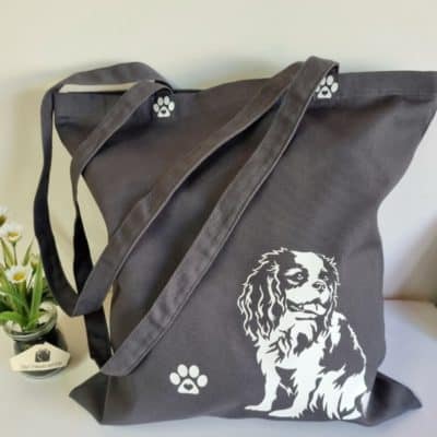 Cavalier Spaniel Tote Bag