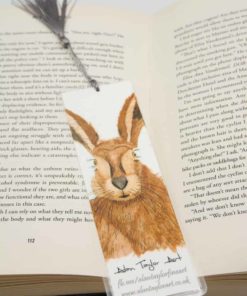 Wildlife illustrated bookmark by Alan Taylor Art