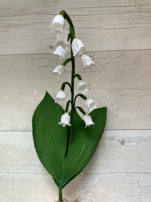 lily of the valley paper flower