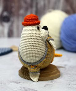 seal aquatic amigurumi crochet art