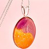 orange and pink necklace 2