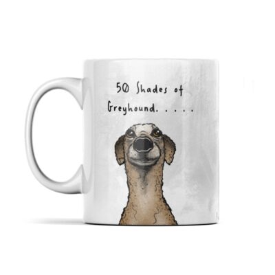 Greyhound Personalised 50 Shades Mug