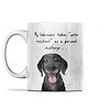 Funny Black Labrador Mug