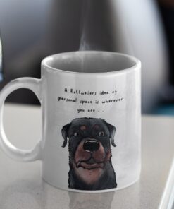 Hilarious Rottweiler mug