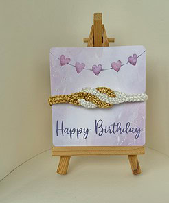 Birthday card with 