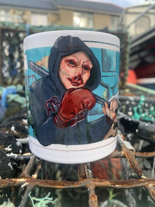 Ren customised kicks design mug