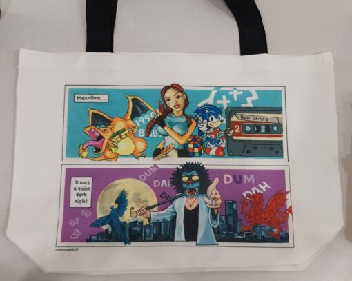 Ren ‘trainers design’ tote bag