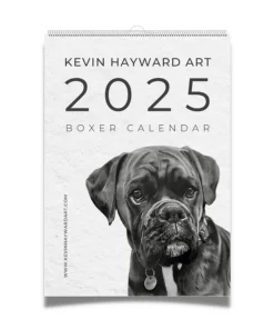 Kevin Hayward Boxer Calendar 2025