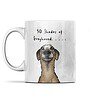 50 shades of Greyhound Funny Mug