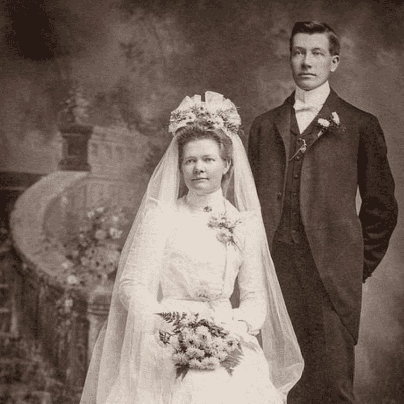 Vintage Wedding Photograph