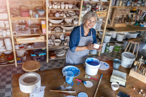 Silk Purse Guild Pottery Painting in London